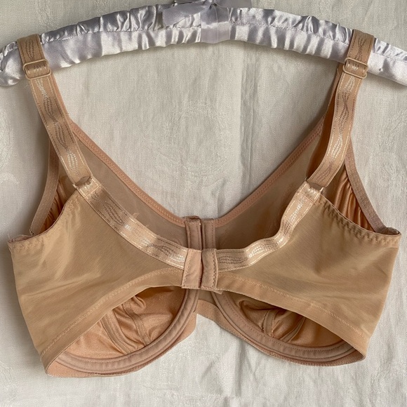 Elomi Caitlyn Nude Beige Underwired Full Coverage Side Support Bra Size 34G - Picture 7 of 14